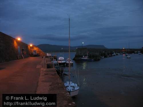Mullaghmore Harbour at Night